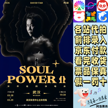 Tao zhe concert tickets 2026 tao zhe soul power ll pius world tour concert wuhan chongqing tianjin changsha proxy for bidding and recording information 780 pre-sale consultation private bidding is invalid non-original price