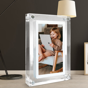 Xiaomi baby series 5-inch transparent acrylic digital photo frame electronic photo album ips screen digital player advertising machine 5-inch (without plug, only with data cable)