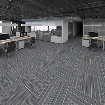 Xinjinngle office splicing carpet suitable square commercial conference room large area thickened billiard hall cement floor directly paved q27-05 upgraded pvc bottom 10 =40 pieces