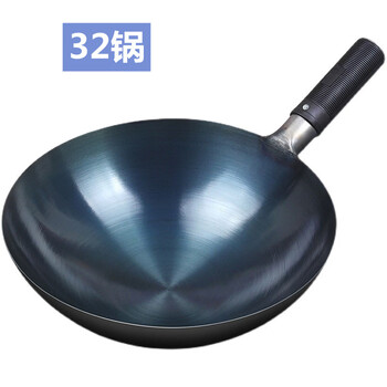 Tuojin imported quality chef iron pot from germany, non-stick pot, old-fashioned household cooking pot, gas stove, special restaurant, no _ has been opened 32cm