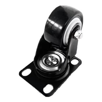 Foldable plastic basket vegetable and fruit folding turnover basket rectangular with cover thickened plastic folding storage basket 2-inch universal wheels