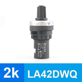 Shanghai inverter 1k2k5k50k potentiometer 10k with knob switch la42dwq-22 precision 100k 2k