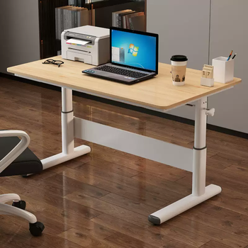 Yusenyi lift study table desk medis lift table home study table with drawer modern simple computer desk lift model without drawer nanyang yingmu log color length 120x width 60x height 6086