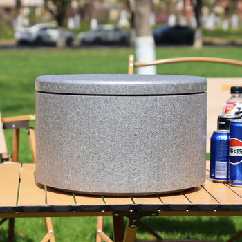 Epp high-density food-grade cold chain foam insulation box thermal insulation commercial insulation box gray 1 piece