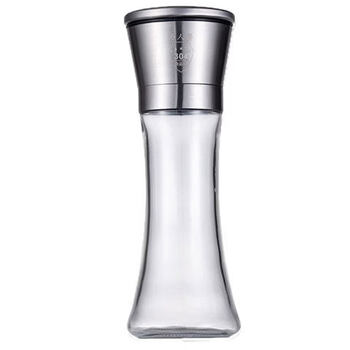 Tuojin japan imported high-quality kitchen pepper grinder carbon steel core 304 stainless steel household manual grinding bottle pepper 7-tooth carbon steel core high model