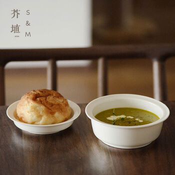 Liang jieyue white bowl dessert dish small bowl children's bowl soup cup ceramic tableware mustard m bowl 1 product upgrade