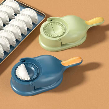 Yong huan dumpling press dumpling wrap mold press dough press yellow small 24x11x6