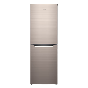 Homa 236 liters frost-free air-cooled double-door refrigerator computer temperature control ps6 bottle grade liner high-looking double-door household refrigerator-25 deep-freezing quick-freezing super energy-saving household refrigerator 236 liters (star brown) frost-free air-cooled