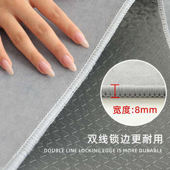 Yusenyi carpet living room gray high-end bedroom bedside blanket sofa coffee table blanket household large floor mat muyun+my anti-slip anti-fouling anti-static crystal velvet 160x230cm universal for 2+3 people sofa