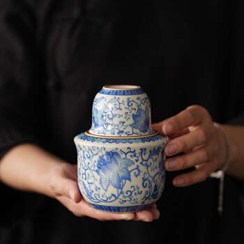 Yusenyi wine warming warmer household hot wine warming pot yellow wine white wine sake cup wine set fanhua ruyao yuanyue wine warmer set (one pot and two cups) 150ml