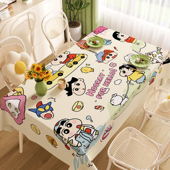 Fantasy tablecloth disposable tablecloth coffee table cover crayon graffiti 80x120cm