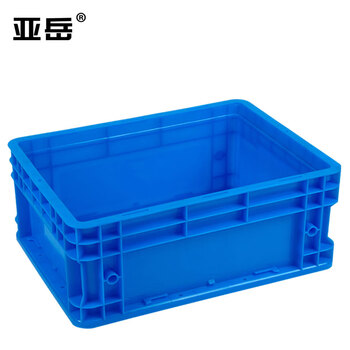 Yayue plastic turnover box european standard eu storage box thickened logistics box auto parts organizing parts box turtle fish storage box blue 400*300*175mm for large quantities, please consult customer service for more discounts