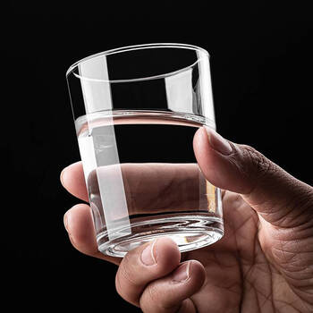 Fantasy china creative thickened lead-free glass transparent wine glass 2 liang white wine glass (no scale) 1 pack