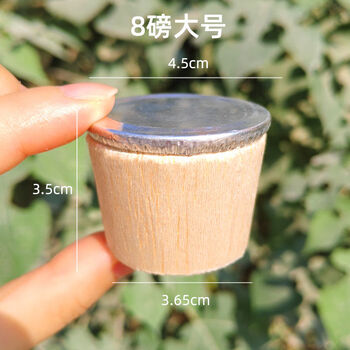 Fantasy thermos bottle stopper bottle cap stopper water bottle stopper teapot cover bottle sealing stopper size 4 large size 8 pounds flat top wooden stopper