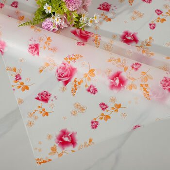 Fantasy tablecloth no-wash restaurant table mat rectangular square coffee table cloth rose beauty 571 100x200cm