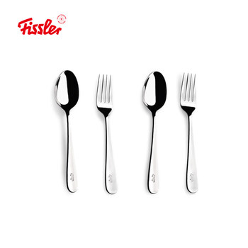 Fissler german fissler table fork and spoon four-piece set of cutlery, forks and spoons western food tableware for two persons fissler table fork and spoon four-piece set