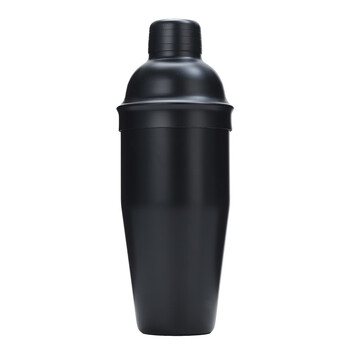 Shantou lincun factory stainless steel glass shaker cup mixer set bar tools cocktail mixing set shaker