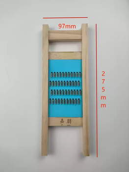 Yusenyi household potato grater solid wood grater kitchen multi-functional stainless steel radish shred tool artifact grater 2mm grater