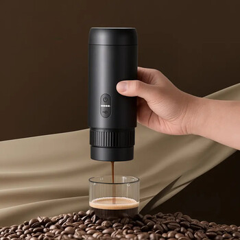 Cocolandon coffee machine electric portable italian home espresso capsule office outdoor camping long battery life waterproof coffee capsule warehouse