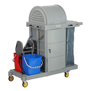 Baiyun cleaning (baiyun cleaning) multifunctional service cart hotel room linen cart cleaning cart trolley cleaning cart af08181d