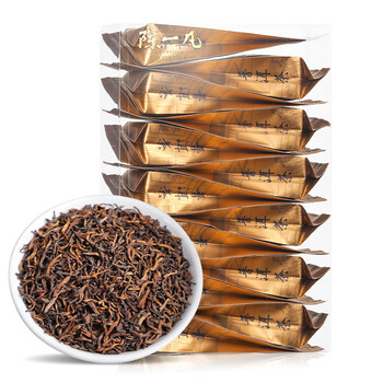 Chen yifan pu'er tea yunnan menghai palace tea pu'er tea ripe tea golden bud chen fragrance ripe tea small packaging palace pu'er ripe tea loose tea pc box 65g