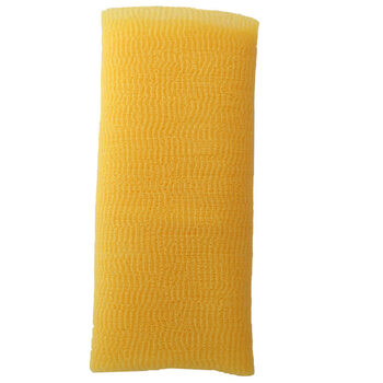 Shantou lincun bathing lady's special powerful mud scrubbing and decontamination coarse sand pull back strip back rub bathing and bathing artifact yellow (strip pack_extra coarse sand