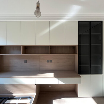 Zhong zhang gui tatami bed wardrobe integrated custom wardrobe modern simple wardrobe home bedroom box bed wardrobe customization measurement design deposit (please ask for details)