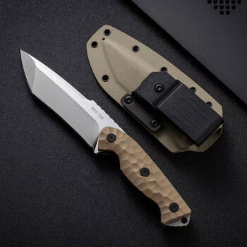 Other titan knife, fruit knife, kitchen knife, outdoor self-defense knife, outdoor camping knife, sharp pocket knife, melon and fruit knife, 60 and above 13cm