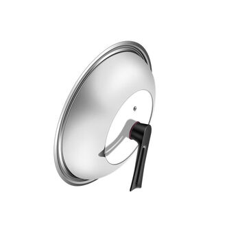 Ironman iron pot lid can be seen and the lid handle can be hung to increase the height of the combined pot lid. the 46cm pot lid is suitable for 46-inch iron pots.