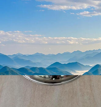 Yusenyi stainless steel stove pot lid, large pot lid, visible pot lid, steam pot lid, floor pot lid, iron pot stew pot lid, 50cm wooden handle combination lid