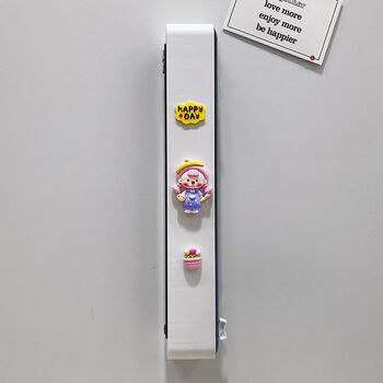 Fantasy disposable cling film cutter box cute cartoon kitchen special tool magnetic cutting machine cling bag blue happy painter female pink potted flower high quality model