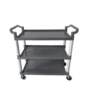 Aey dining cart commercial food collection trolley canteen hotel restaurant mobile food delivery truck three-story large