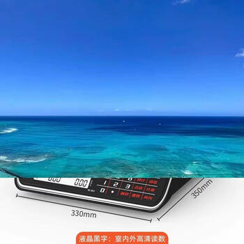 Yusen yirongcheng rochi electronic scale commercial small high-precision weighing accurate kitchen food kilograms and grams selling vegetables 30 kilograms (surface-mounted buttons) lcd plastic concave plate