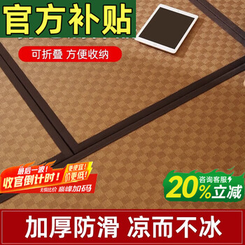 Visibility customized tatami mat japanese coconut palm mattress customized size home bedroom tatami floor mat kang mat mat (electric heating) 6cm thickness (pure jute core)/each