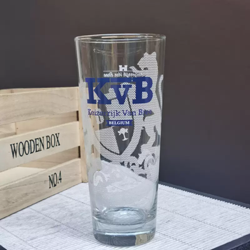 Yusenyi original kvb bray imperial beer mug printing pattern belgian famous attractions ins style bray imperial beer mug 500ml