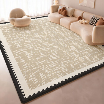 Fantasy minimalist living room carpet light luxury high-end new no-wash wipeable household sofa bedroom tianjin floor mat qianyu blank 200x300cm recommended size high cost performance compared to the same material