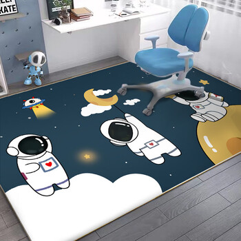 Fantasy study table floor mat children's reading area study desk computer chair carpet living room bedroom home bedside mat laoyue 80cmx120cm