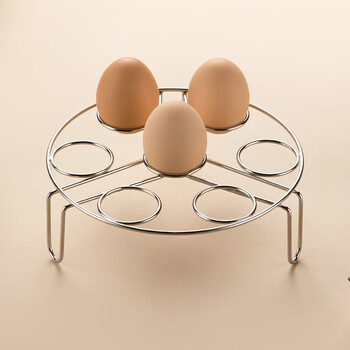 Camellia multifunctional steaming rack for rice cookers, special steaming rack for steaming eggs and vegetables, high temperature resistant stainless steel material camellia stainless steel multifunctional steaming rack - 2 pieces