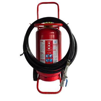 Canal trolley type dry powder fire extinguisher 35kg mft/abce35 sets (new national standard 12m long tube)
