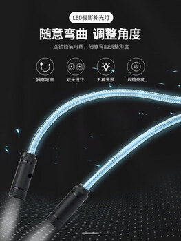 Jjc macro shooting fill light led photography light is suitable for canon, nikon, fuji and sony micro-slr cameras xt4a7ca7r4aa7r5xs10xt5z6iiz30r62r5