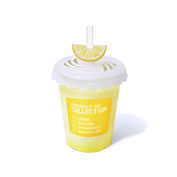 Shantou lincun fruit-flavored smoked household cream without fire smoked home furnishings bathroom air freshener with high appearance and yellow color