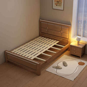 Yusenyi bed 1.5 meters home second bedroom study 09 elderly bed with storage space 12 meters single bed frame structure single bed 900mmx1900mm other structures