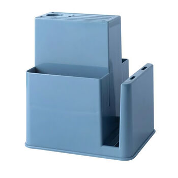 Wing fantasy multifunctional knife holder, mildew-proof knife storage rack, kitchen chopping board, pot lid, chopstick storage rack, household kitchen knife holder, blue