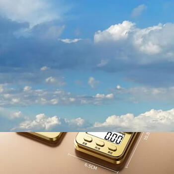 Yusenyi's new gold jewelry high-precision and high-precision portable electronic scale precision small mini weightable accuracy scale (accuracy value 0.01g100g) ordinary model-free weights
