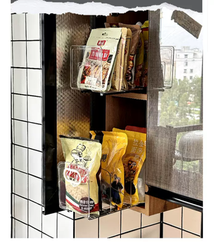 Yusenyibao modified the range hood wall cabinet cabinet space to use the kitchen pull-out spice storage rack narrow cabinet rack (choose the second-story narrow cabinet and i will save 8 yuan) pull-out partition stand x2