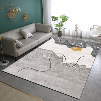 Fantasy high-end light luxury living room carpet cream style rectangular floor mat bedroom bedside machine washable no-wash floor mat versatile 70 80 160cm compare prices online to buy the most expensive package with refund