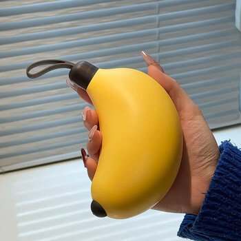 Huaguang (hg) quality same style same style prohibited banana green tableware set chopsticks spoon storage box stainless steel portable prohibited banana green cutlery box length 12cm food grade 304 tableware head fold