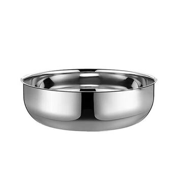 Tuojin extra thick 316 stainless steel hot pot induction cooker gas stove special steaming and stew thickening with lid household double-ear soup pot thickened 316 hot pot basin without ears and lid 32cm