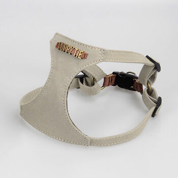 Dog leash small dog leash dog rope vest style teddy pet harness customized mocha brown - harness not included in the harness xxs code - recommended 1-6 pounds