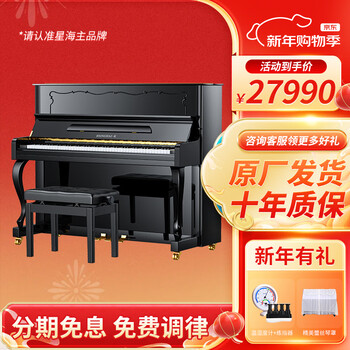 Xinghai piano k-125a triumph series upright piano german imported accessories professional grade examination stage performance 88 keys